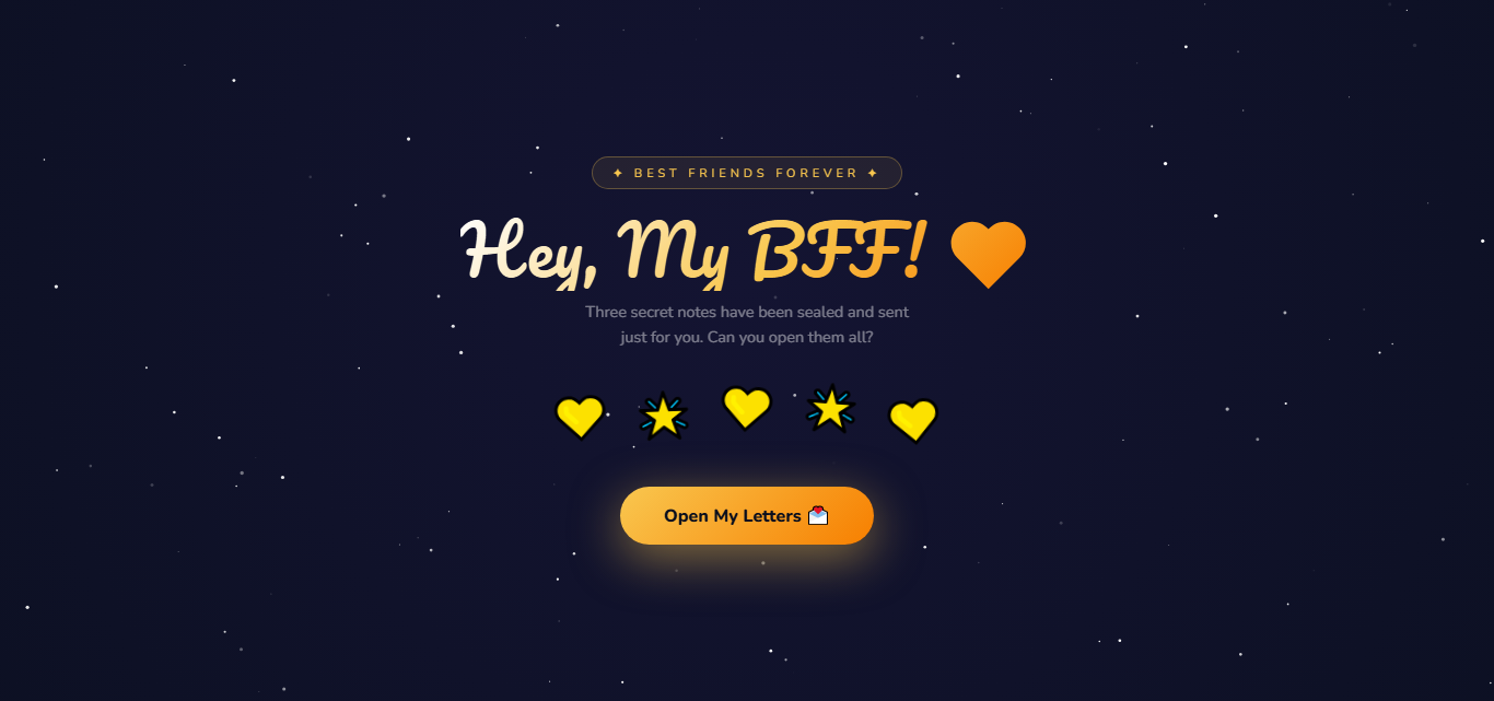 BFF Secret Notes 💛